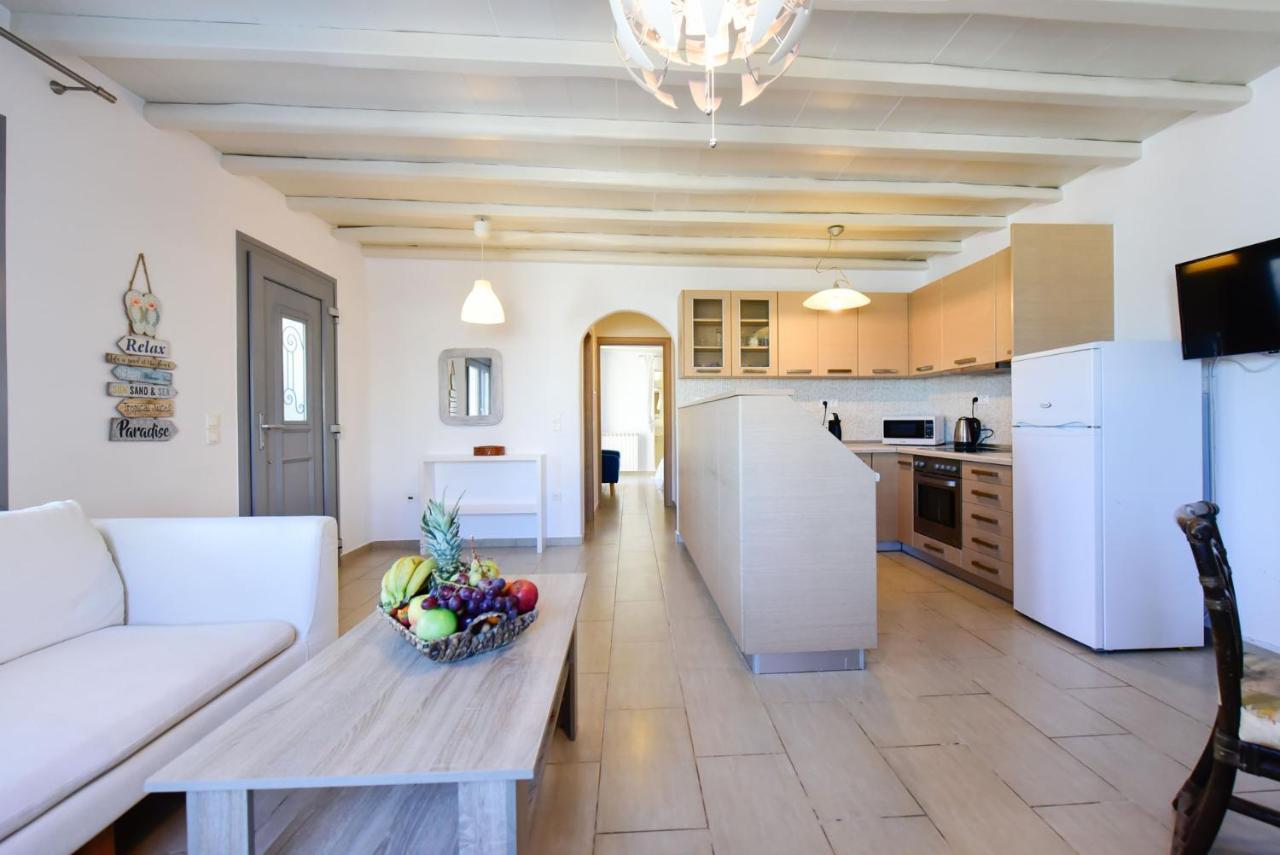 Ftelia Beach Paradise - Villa Irina'S Oasis Kültér fotó