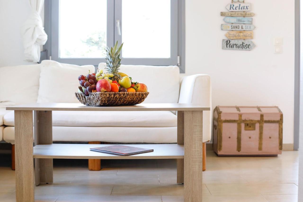 Ftelia Beach Paradise - Villa Irina'S Oasis Kültér fotó